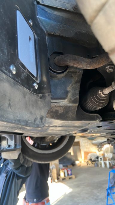 BMW E46 Bremsenkühlung Verbau
