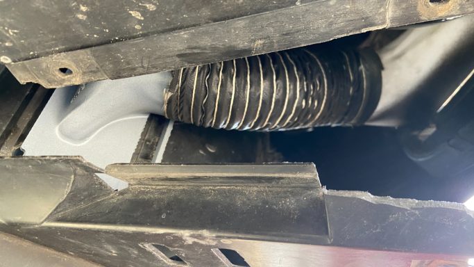 BMW E46 Bremsenkühlung Verbau