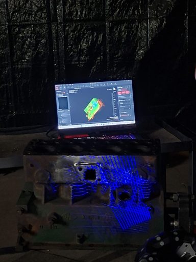 3D Scan Opel 1290 Engine 3D Scan Opel 1290 Engine